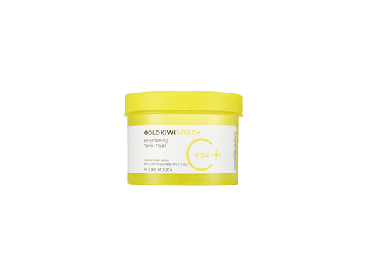 [HolikaHolika] Gold Kiwi Vita C Plus Brightening Toner Pad 80pcs