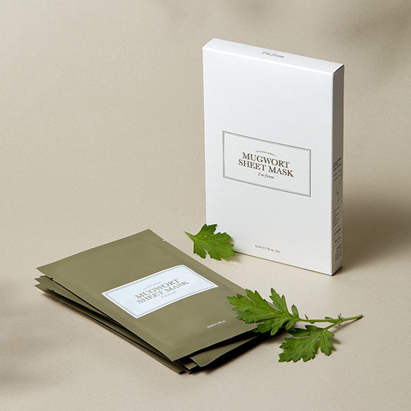[ImFrom] Mugwort Sheet Mask 23 ml (1ea)_NEW image 3
