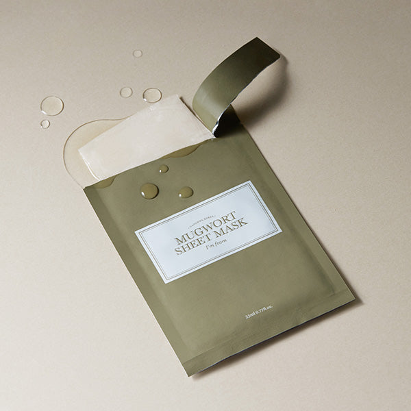 [ImFrom] Mugwort Sheet Mask 23 ml (1ea)_NEW image 4