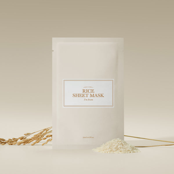 [ImFrom] Rice Sheet mask Set (5ea) image 3