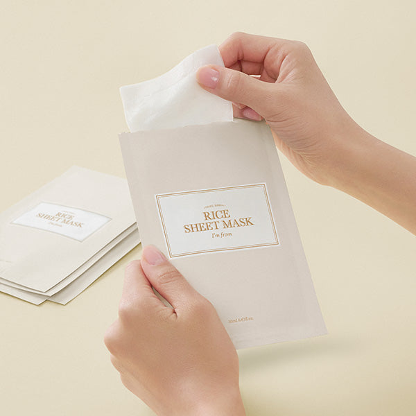 [ImFrom] Rice Sheet mask Set (5ea) image 4