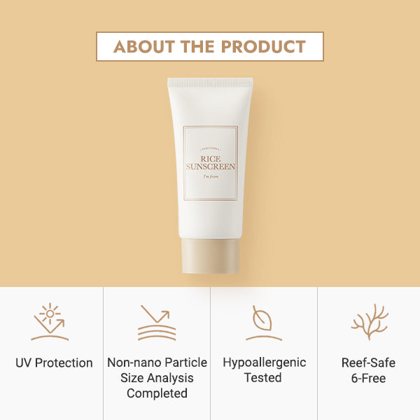 [ImFrom] Rice Sunscreen 50ml image 4