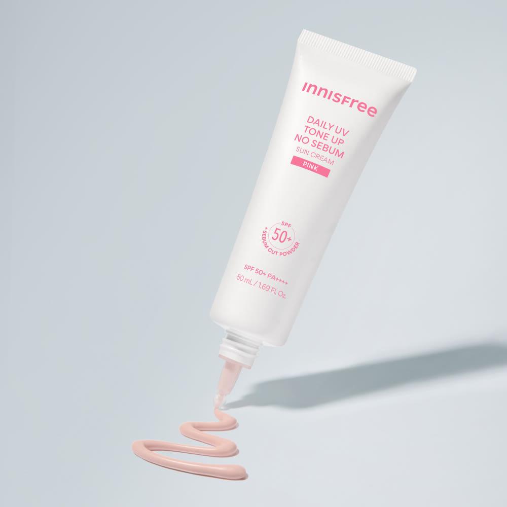 [Innisfree] Daily UV Tone Up No Sebum Suns Cremacreen SPF50+ PA++++ 50ml image 2