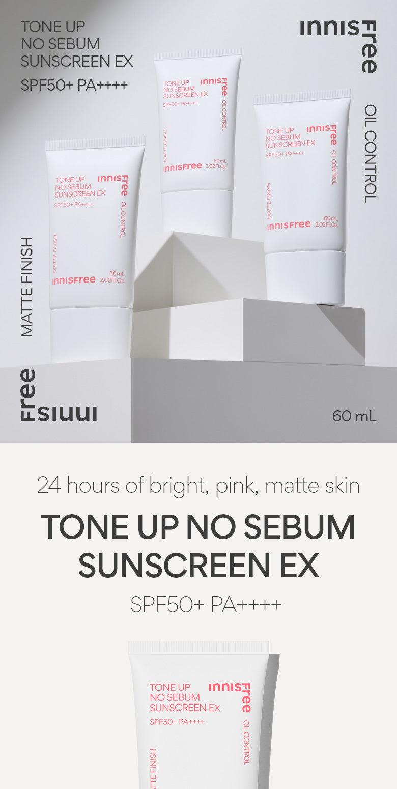 [Innisfree] Daily UV Tone Up No Sebum Suns Cremacreen SPF50+ PA++++ 50ml image 5