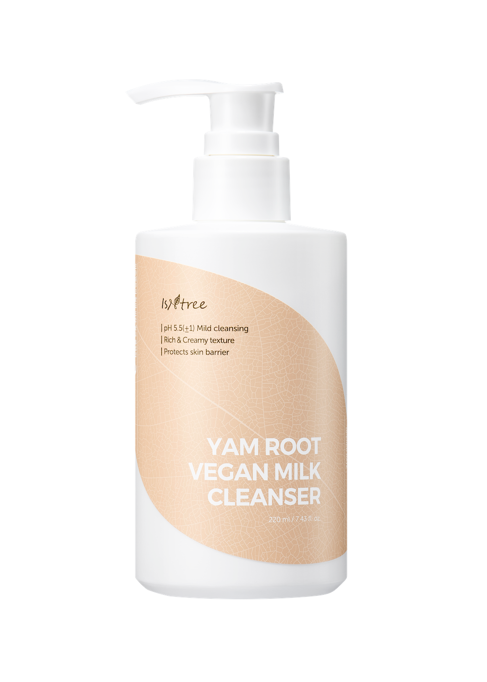 [Isntree] Yam Root Vegan Milk Cleanser 220ml image 3