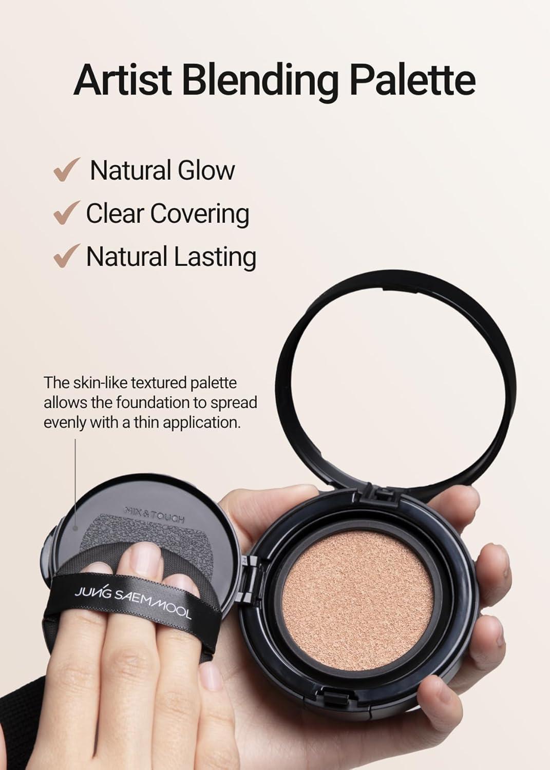 [Jung Saem Mool] Essential Skin Nuder Longwear Cushion Fair-Light image 3