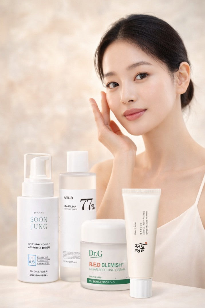 K-Beauty Beginner Daily Essentials Routine image 1