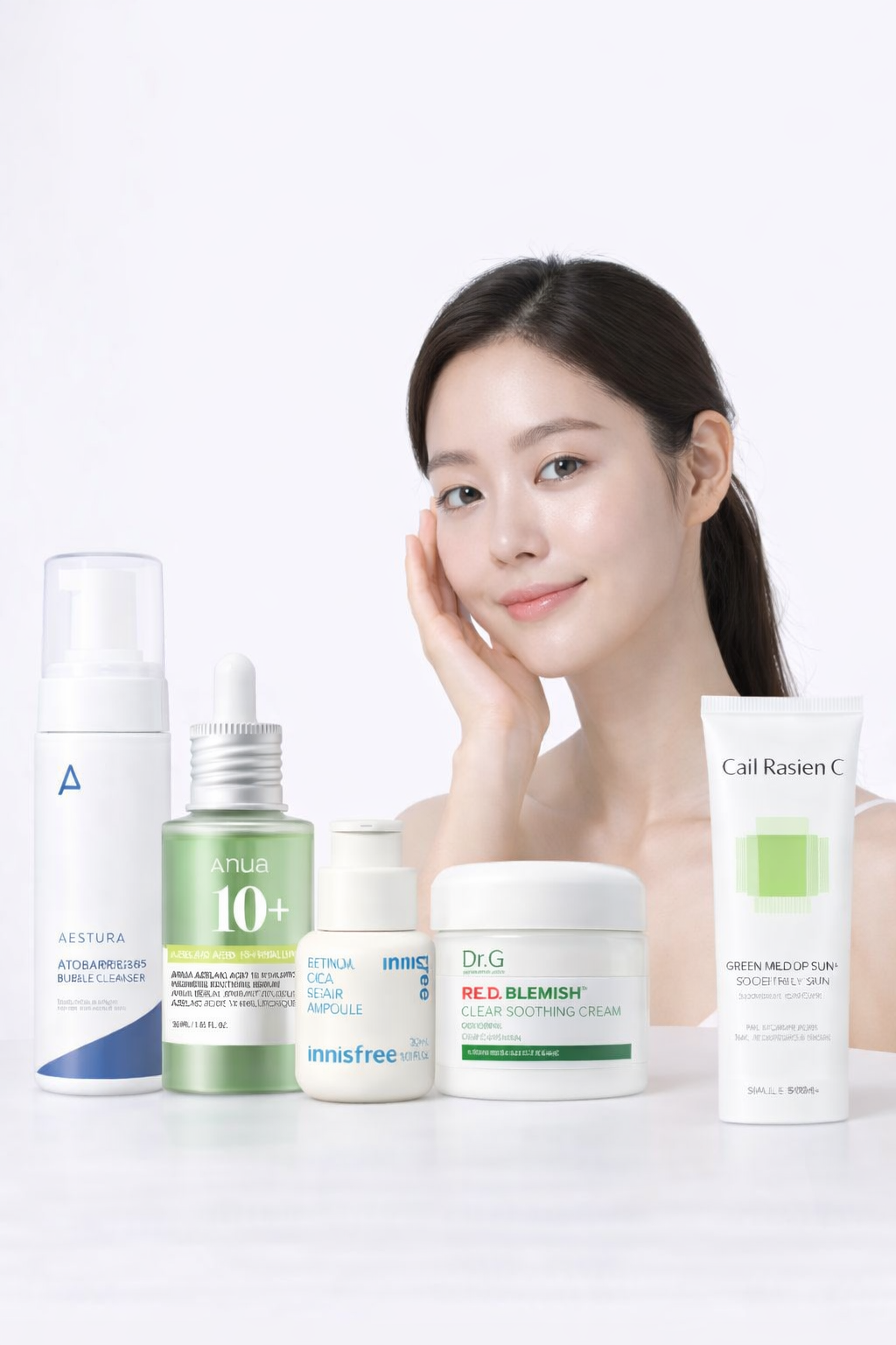 Korean Skincare Routine for Acne Marks and Scarring- Sensitive Skin image 1