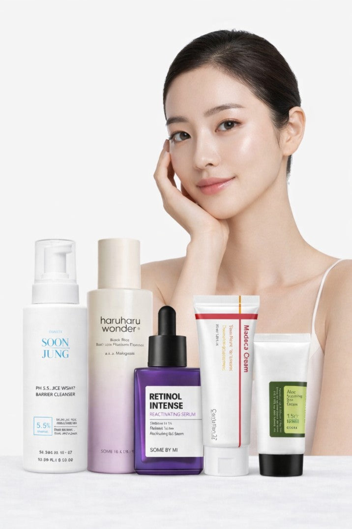 Korean Skincare Routine for Fine Lines and Wrinkles- Dry Skin-luxifice.com