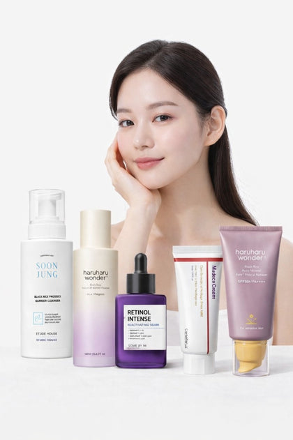 Korean Skincare Routine for Fine Lines and Wrinkles- Normal Skin