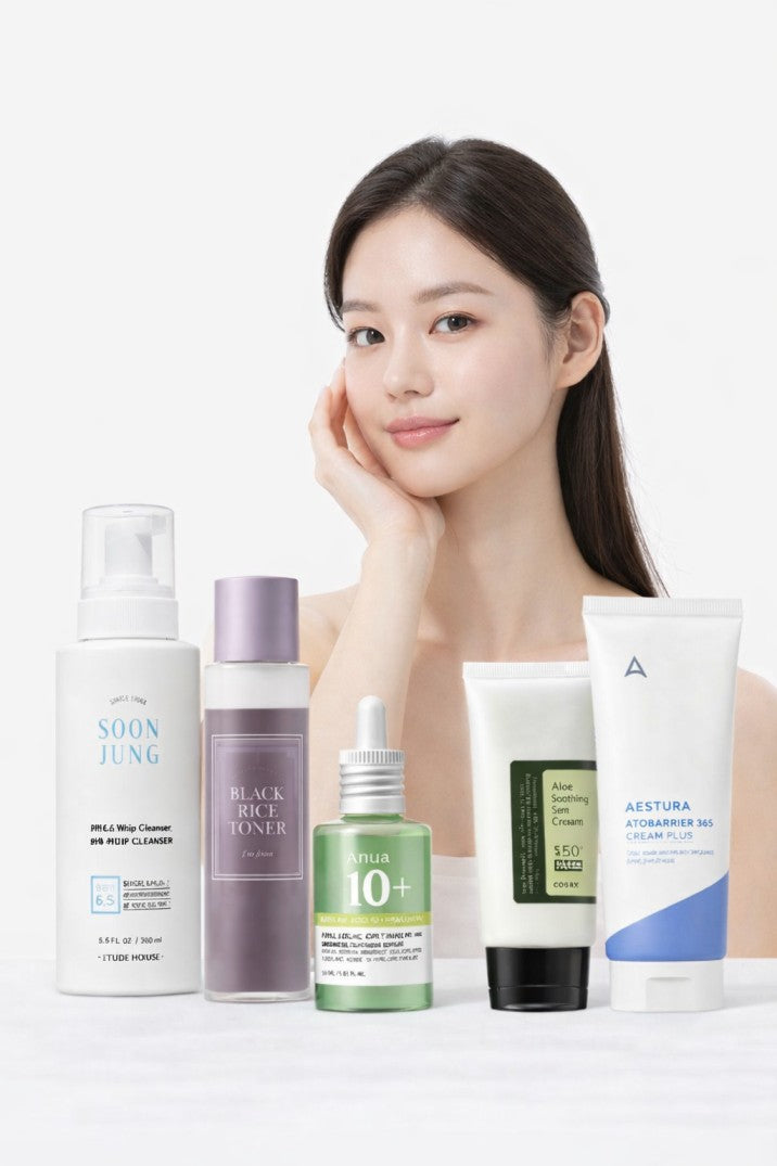 Korean Skincare Routine for Hormonal Acne- Dry Skin image 1