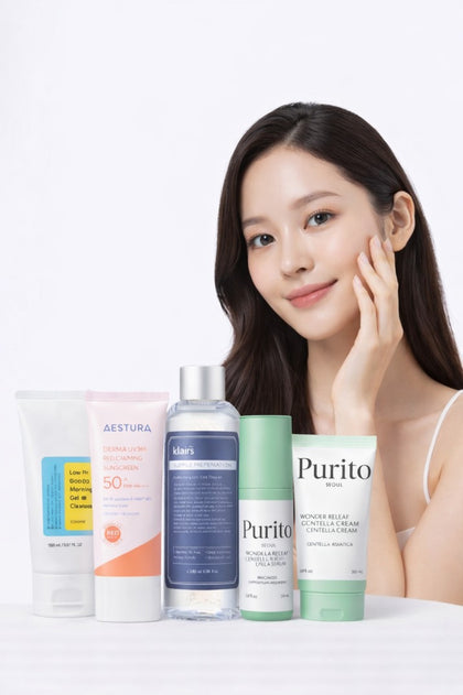Korean Skincare Routine for Rosacea- Sensitive Skin