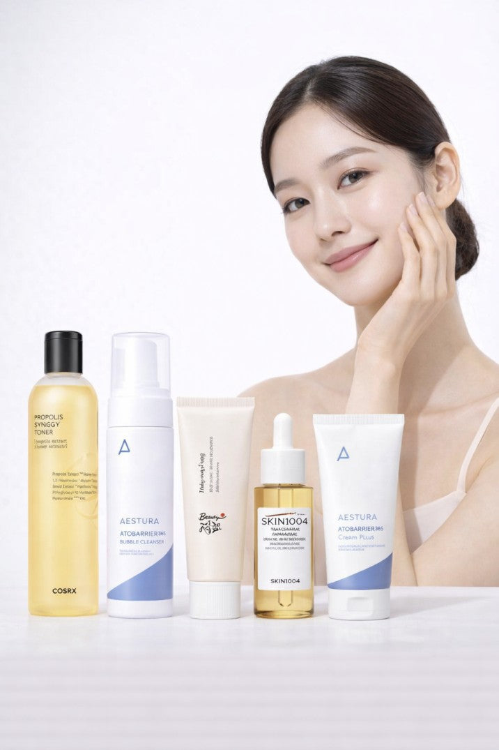 Korean Skincare Routine for Sensitivity and Redness- Dry Skin-luxifice.com