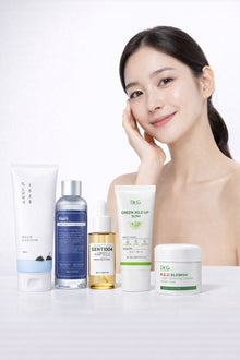 Korean Skincare Routine for Sensitivity and Redness- Oily Skin