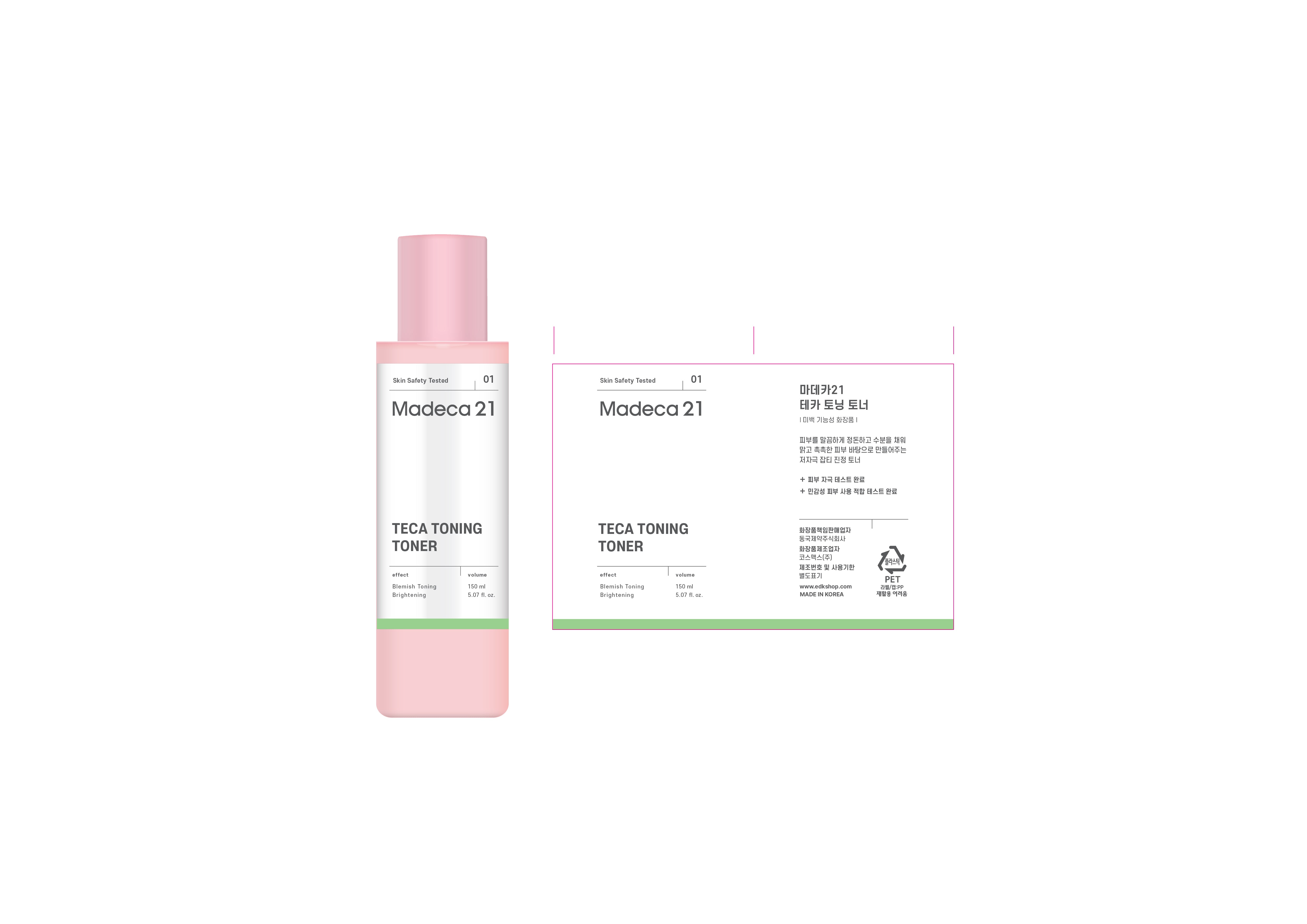 [Madeca21] Teca Toning Toner 150ml image 3