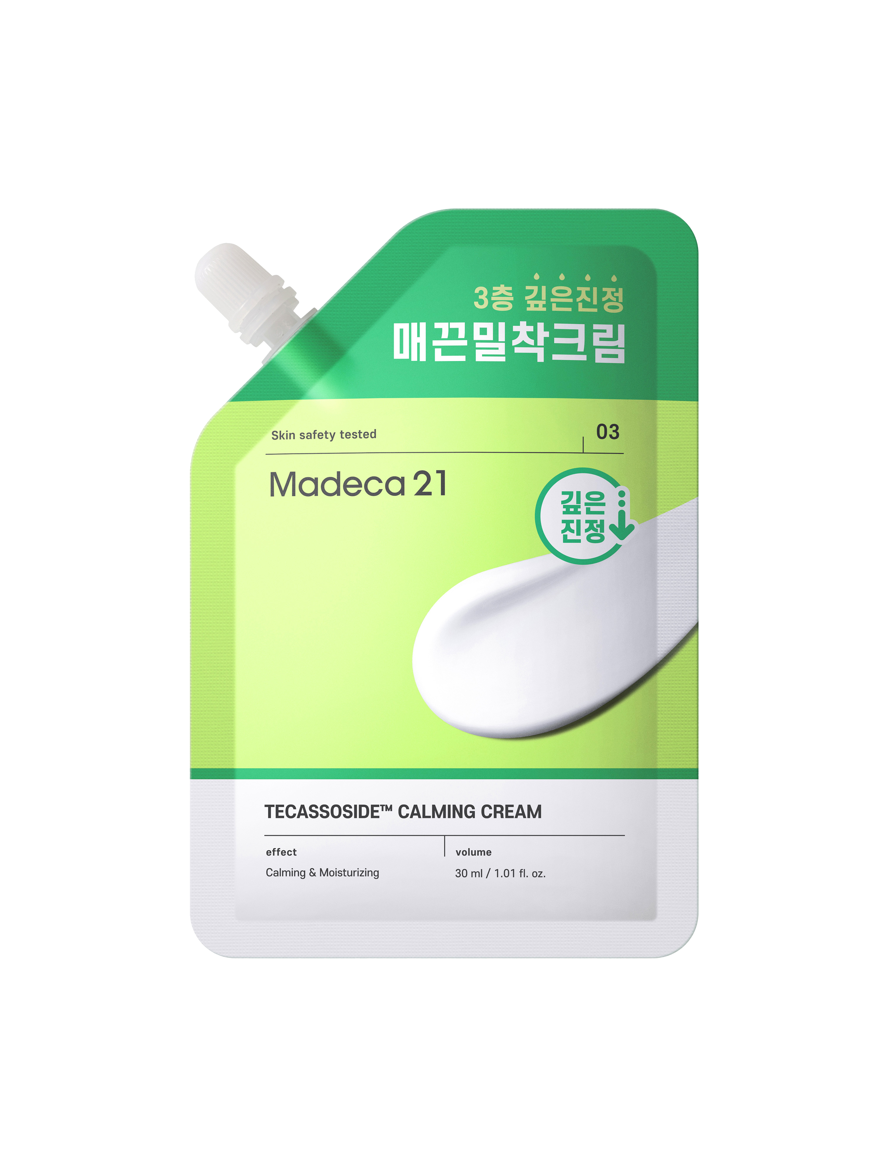 [Madeca21] Tecassoside Calming Cream 30ml image 1