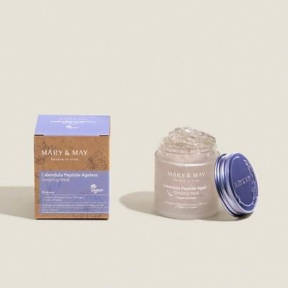 [Mary&May] Calendula Peptide Ageless Sleeping Mask 110g image 5