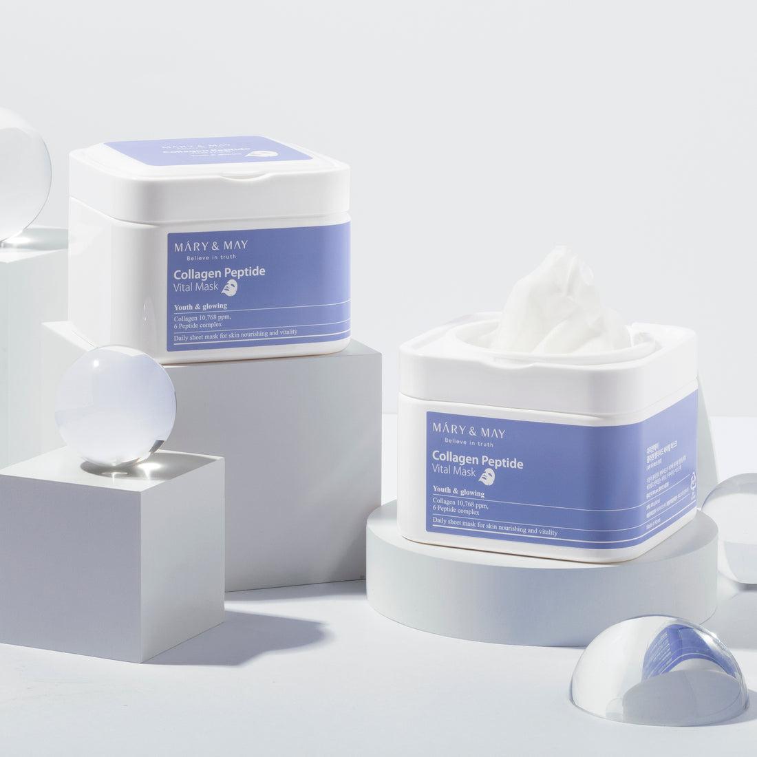 [Mary&May] Collagen Peptide Vital Mask 30EA/400g image 2