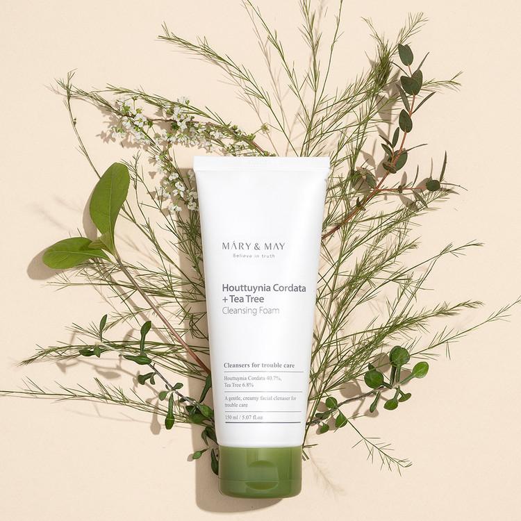 [MARY&MAY] Houttuynia Cordata + Tea Tree Cleansing Foam - 150ml image 3