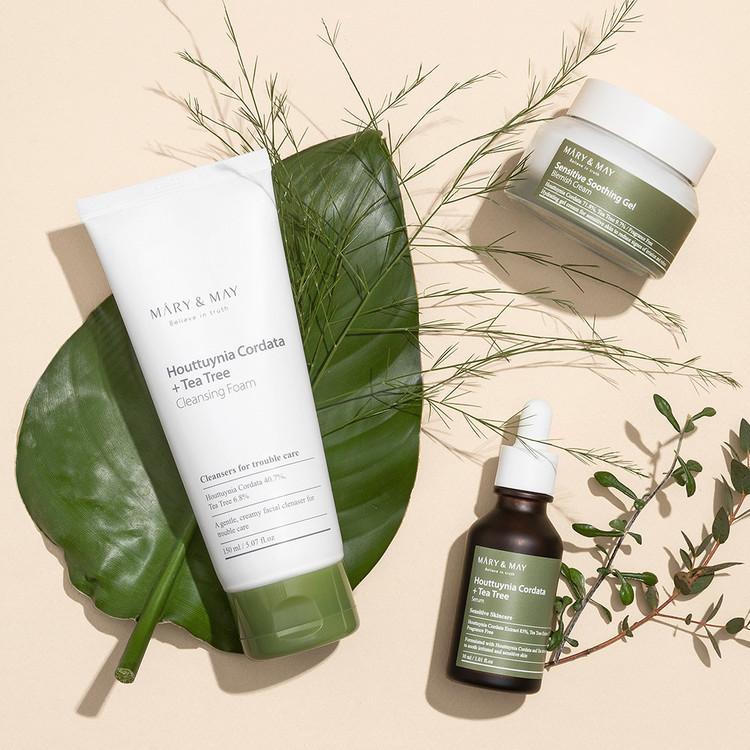 [MARY&MAY] Houttuynia Cordata + Tea Tree Cleansing Foam - 150ml image 5