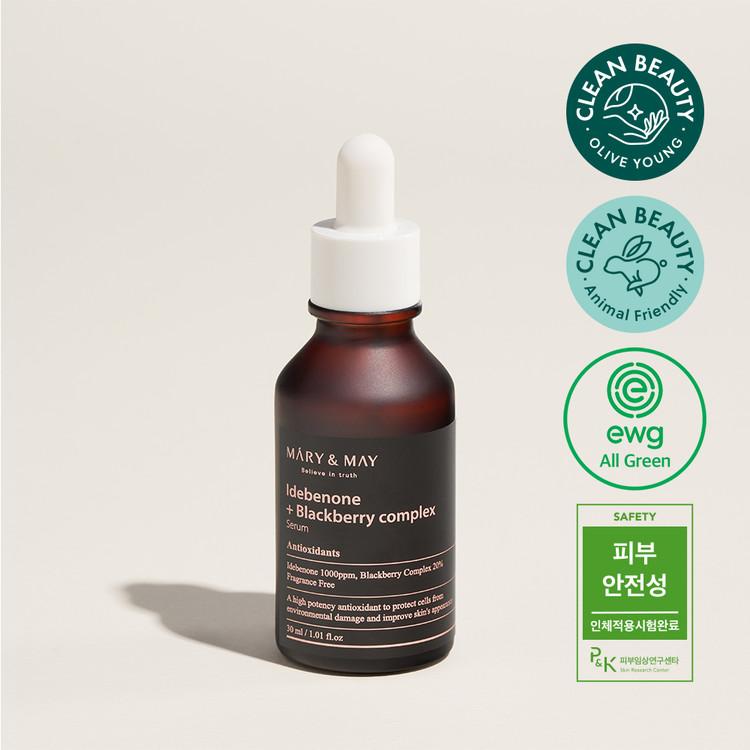 [Mary&May] Idebenone + Blackberry Complex Serum 30ml image 2