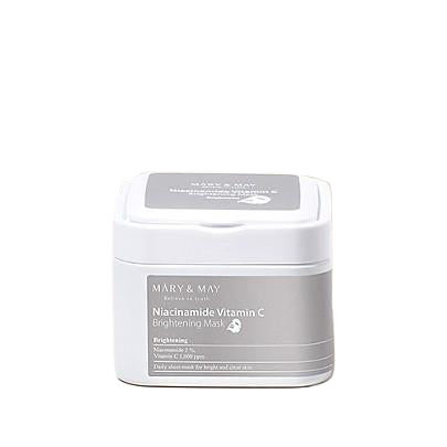 [Mary&May] Niacinamide Vitamin C Brightening Mask 30EA/400g image 1