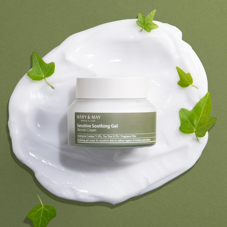 [MARY&MAY] Sensitive Soothing Gel Blemish Cream - 70ml image 3