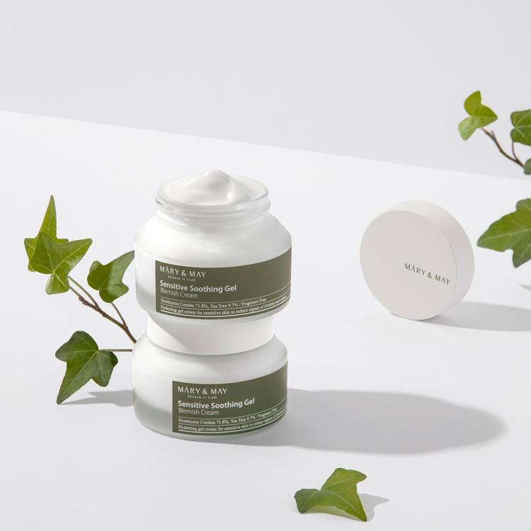 [MARY&MAY] Sensitive Soothing Gel Blemish Cream - 70ml image 6