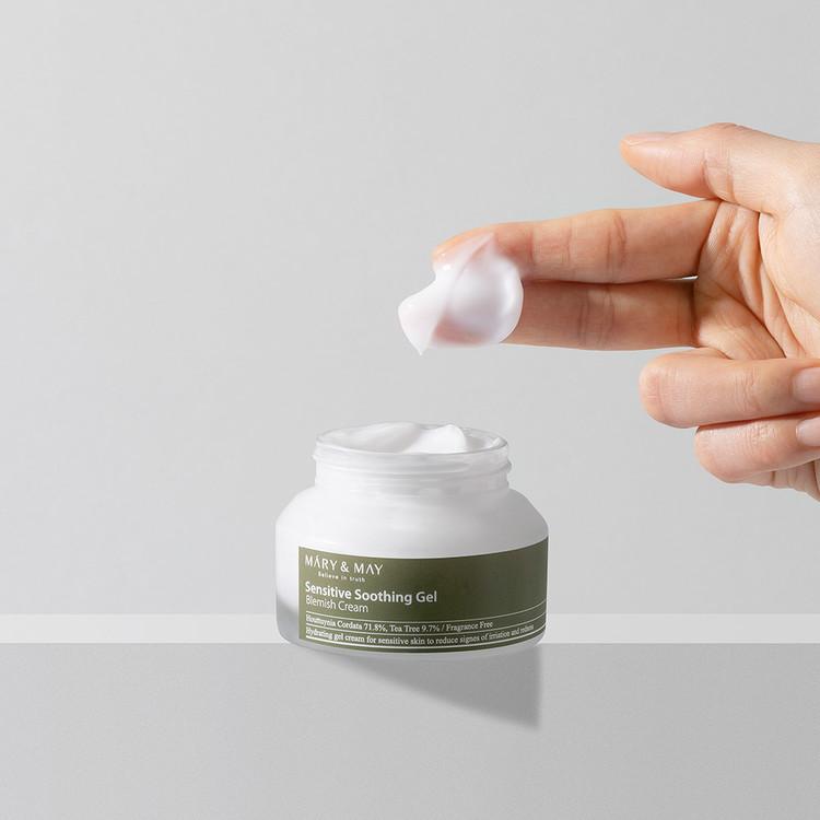 [MARY&MAY] Sensitive Soothing Gel Blemish Cream - 70ml image 8