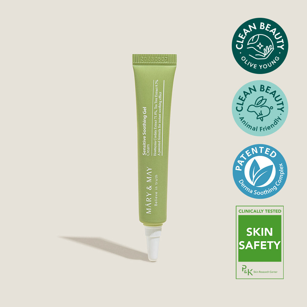 [MARY&MAY] Sensitive Soothing Gel Cream 12g image 2