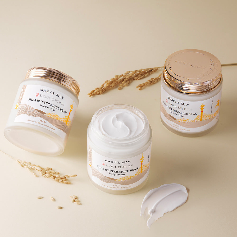 [Mary&May] Shea Butter & Rice Bran Body Cream 250ml image 4