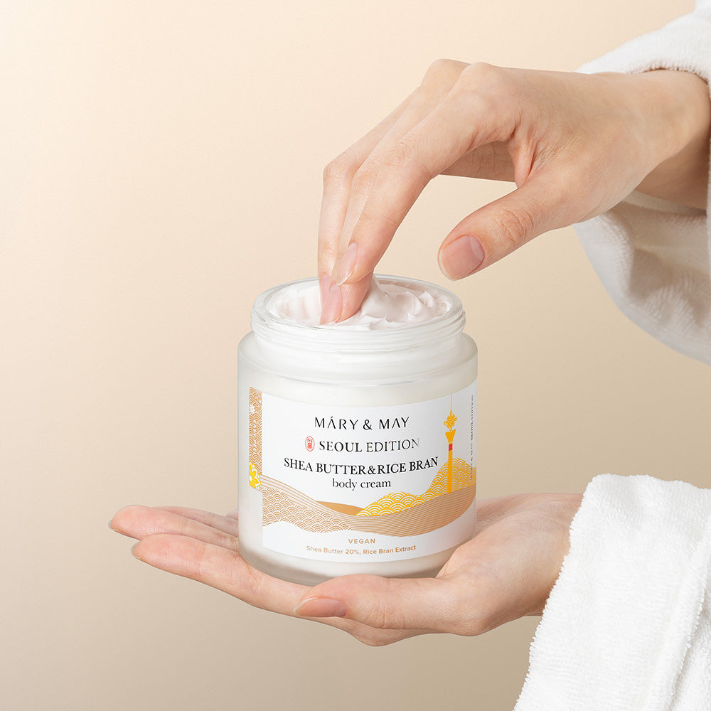 [Mary&May] Shea Butter & Rice Bran Body Cream 250ml image 5