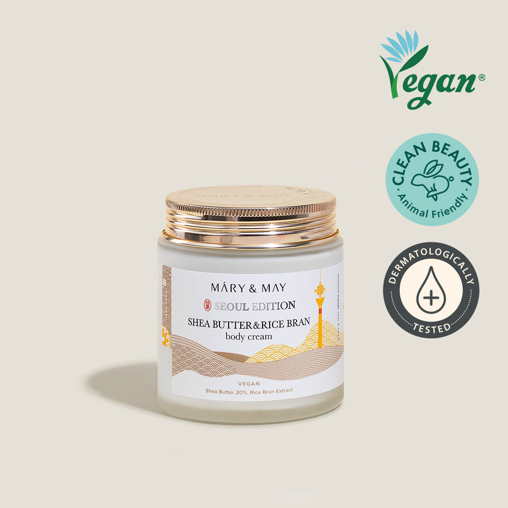 [Mary&May] Shea Butter & Rice Bran Body Cream 250ml image 9