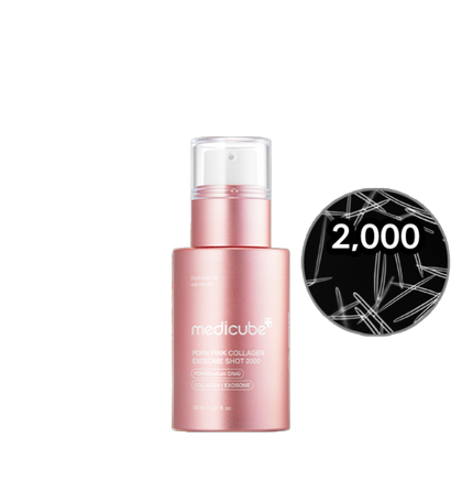 [Medicube] PDRN Pink Collagen exosome shot ampoule 2000 30ml