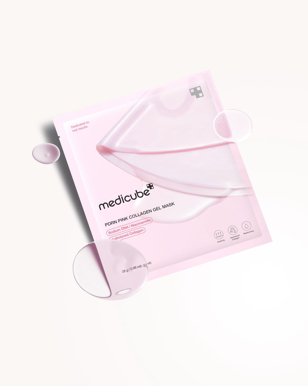 [Medicube] PDRN Pink Collagen Gel Mask 4EA image 6