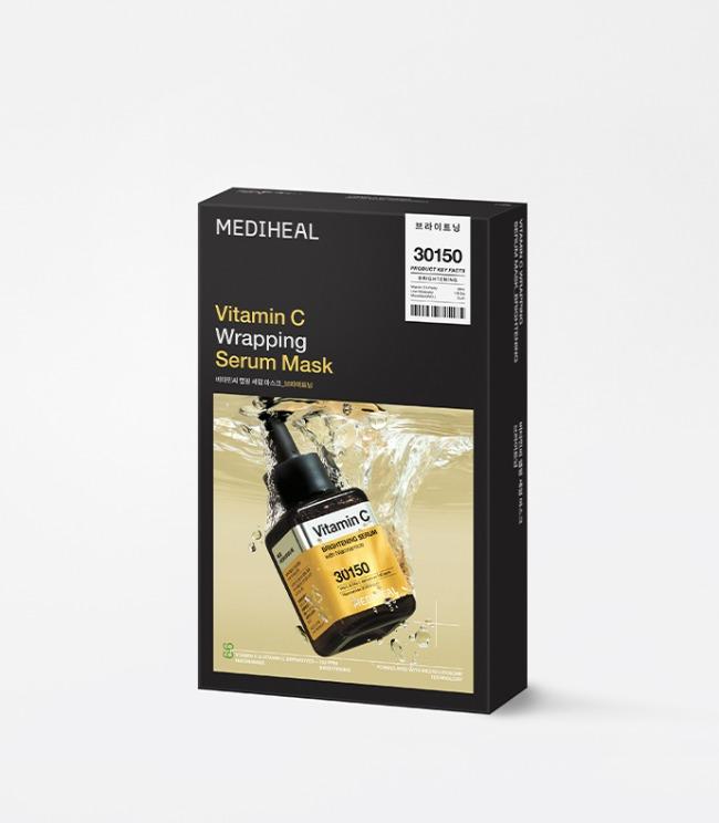 [Mediheal] Vitamin C Wrapping Serum Mask Brightening 10ea image 2