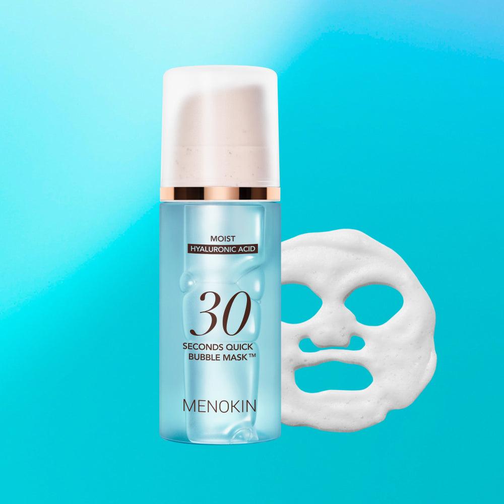 [Menokin] 30 Seconds Quick Bubble Mask Moisture 95ml image 1
