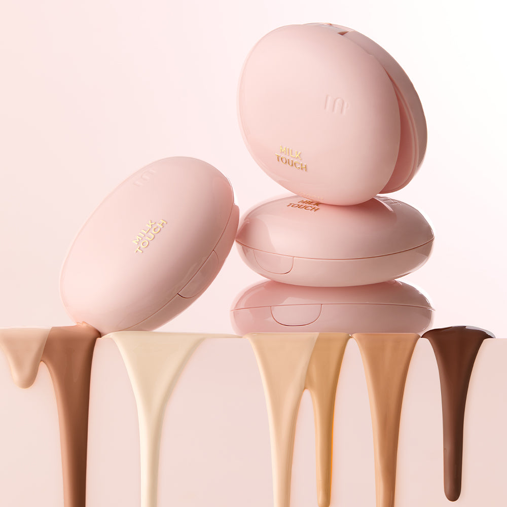 [milktouch] All-day Skin Fit Milky Glow Cushion #15N Fair Ivory 15g image 2