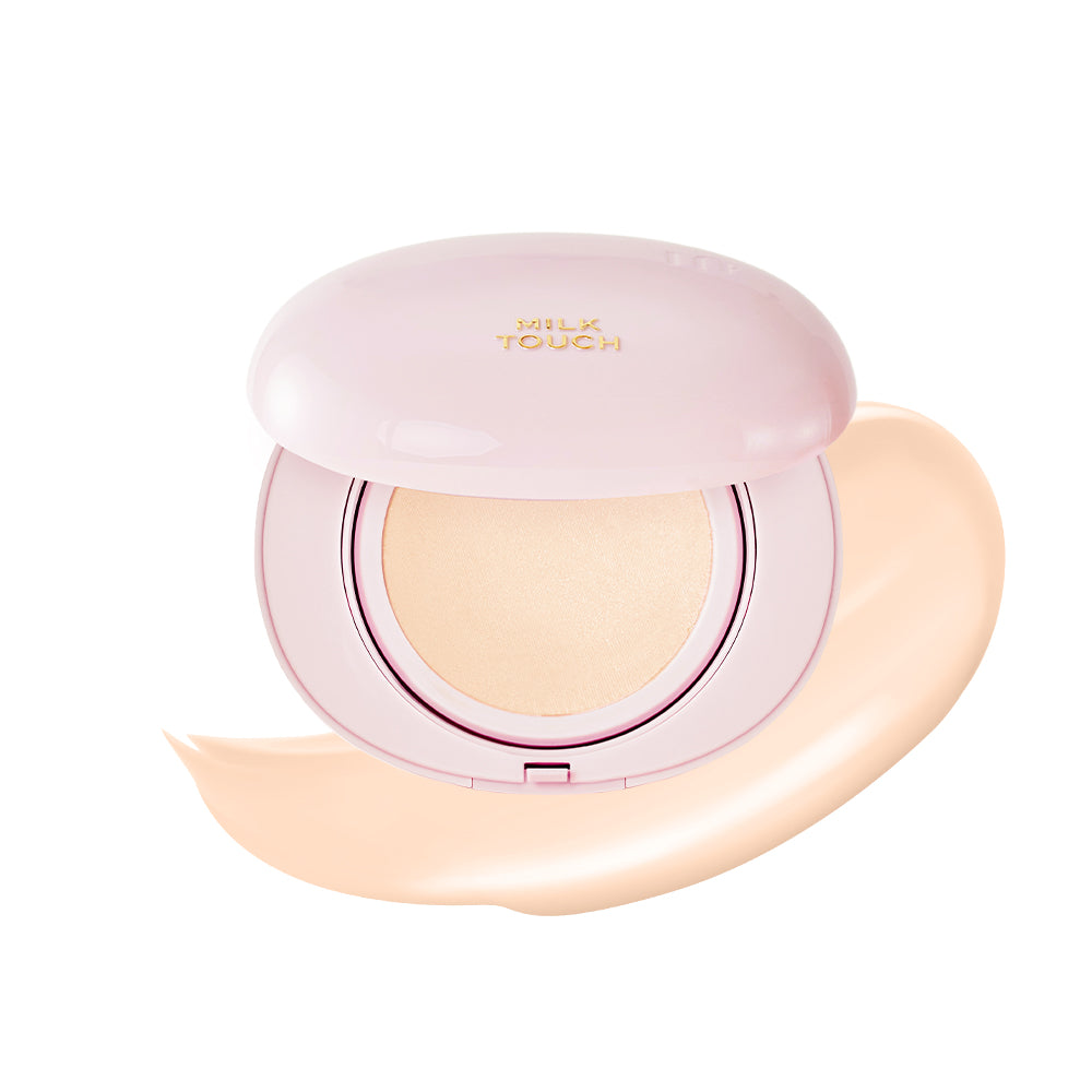 [milktouch] All-day Skin Fit Milky Glow Cushion #15N Fair Ivory 15g image 6