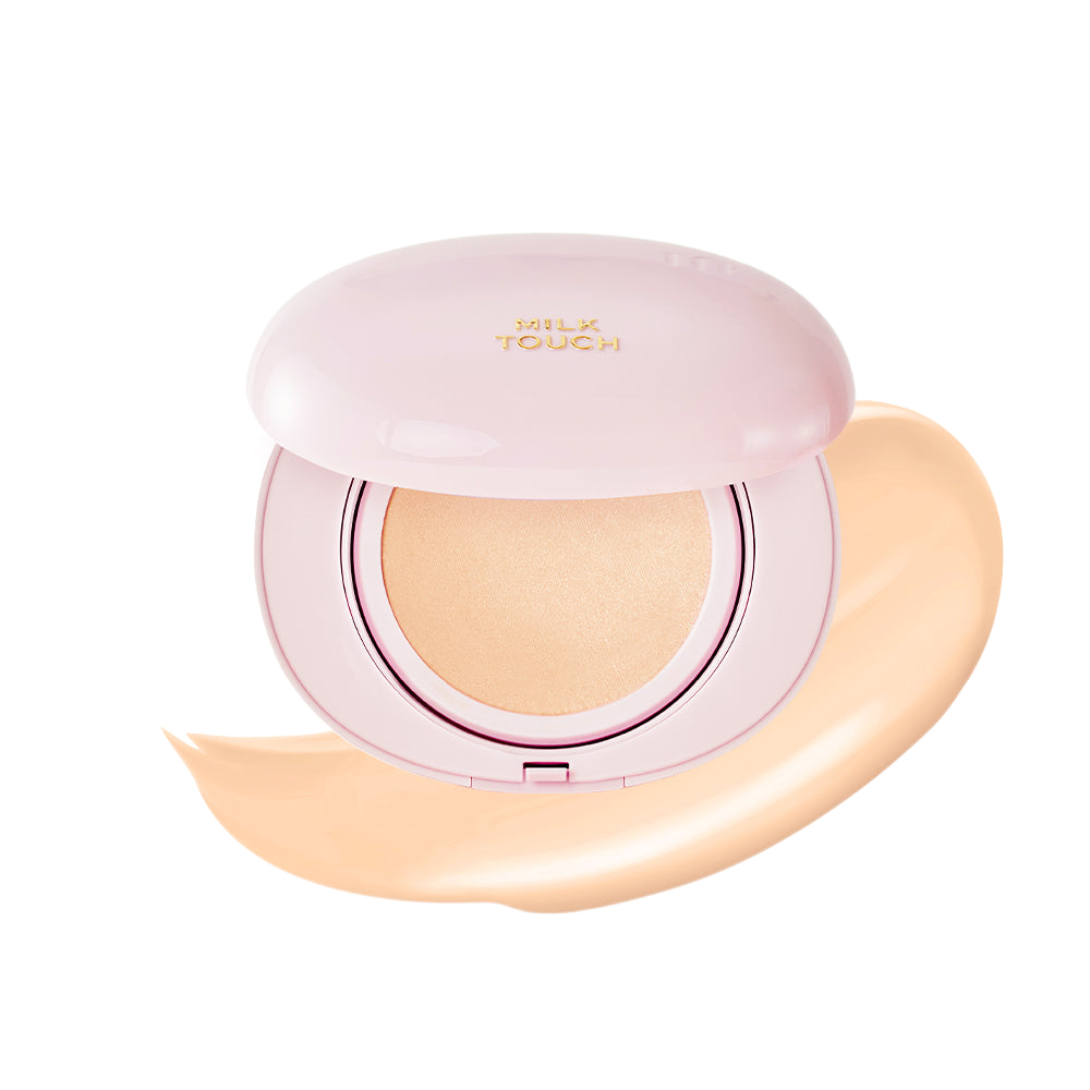 [milktouch] All-day Skin Fit Milky Glow Cushion #19W Warm Ivory 15g image 1