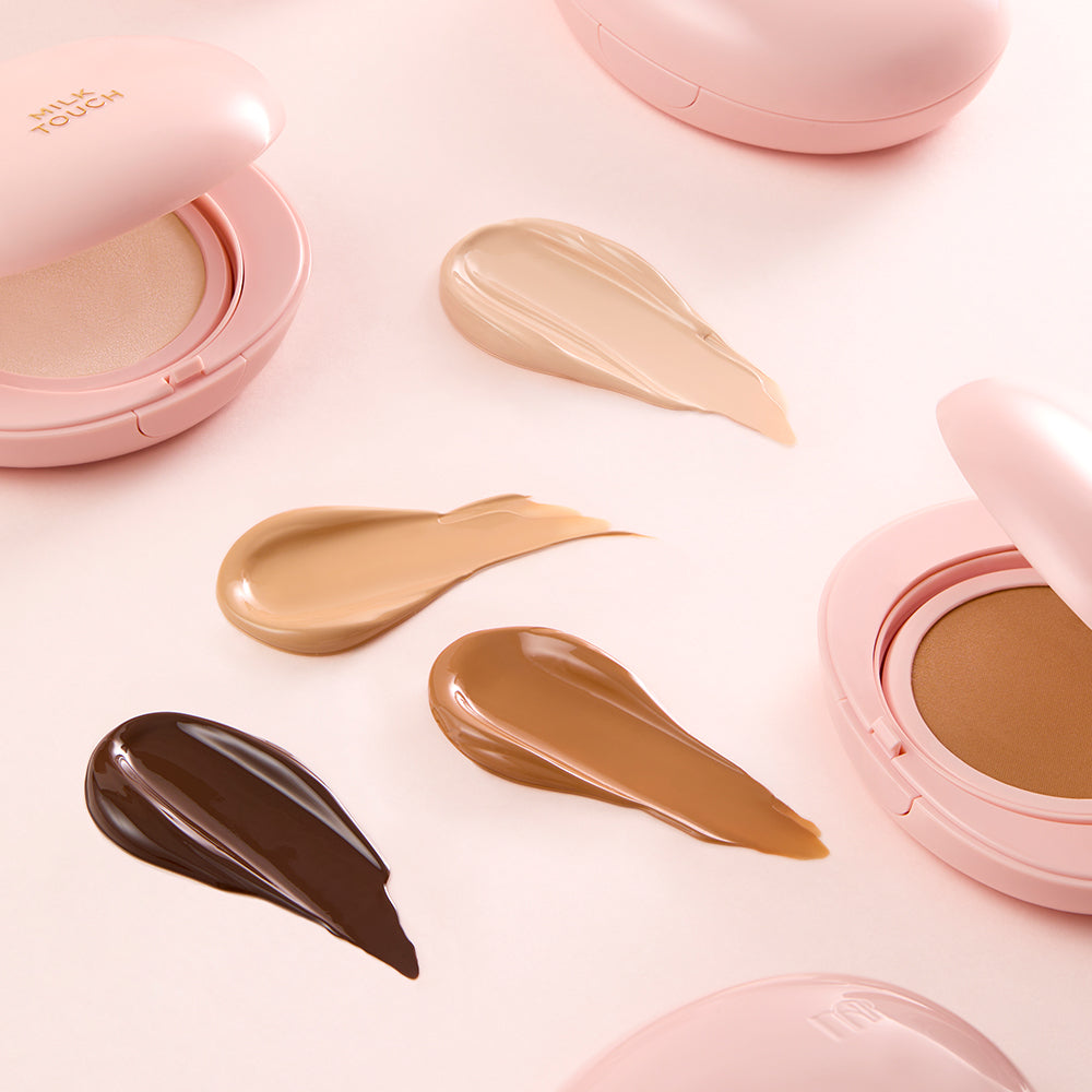[milktouch] All-day Skin Fit Milky Glow Cushion #26N Latte 15g image 4