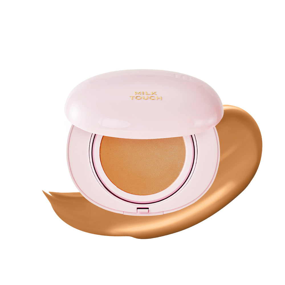 [milktouch] All-day Skin Fit Milky Glow Cushion  #30N Hazel 15g image 6