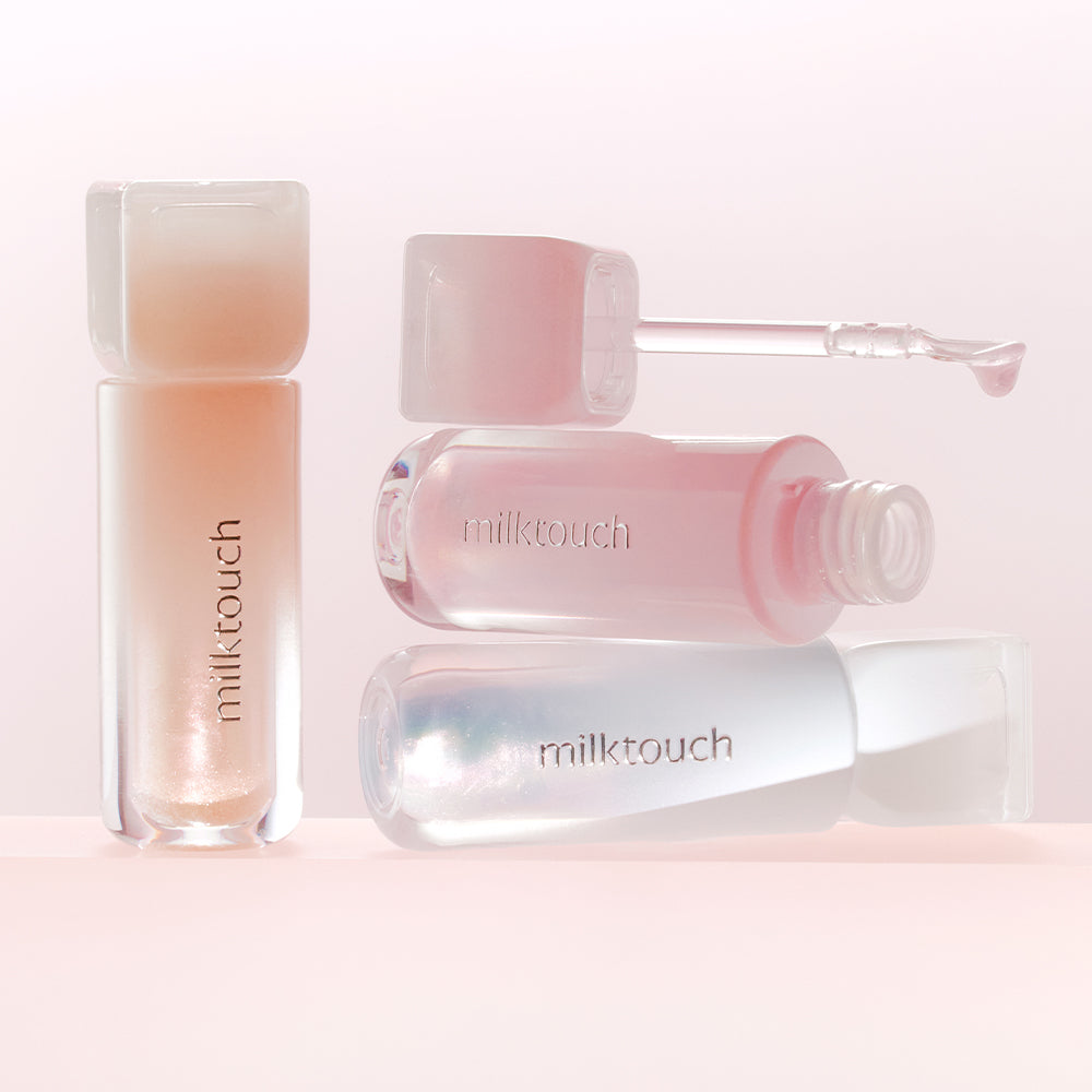 [milktouch] Dew Stain Sheer Aurora Gloss #03 Ocean Dew 4g image 3