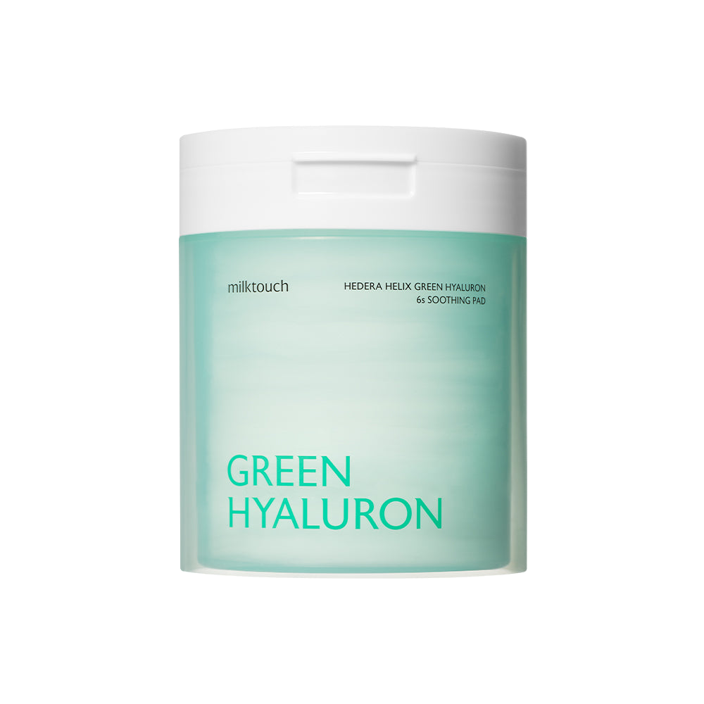 [milktouch] Hedera Helix Green Hyaluron 6sec Soothing Pad 60pcs image 1