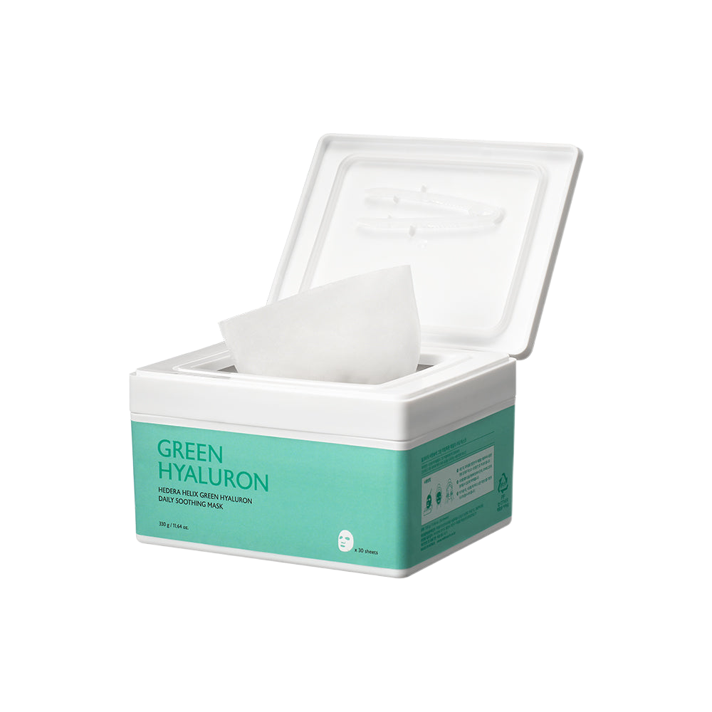 [milktouch] Hedera Helix Green Hyaluron Daily Soothing Mask 30 pcs image 1
