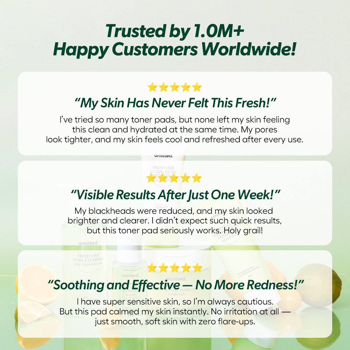 [Omitted] Fresh Lime Dewy & Pore Purifying Toner Pad 70ea(160ml) image 14