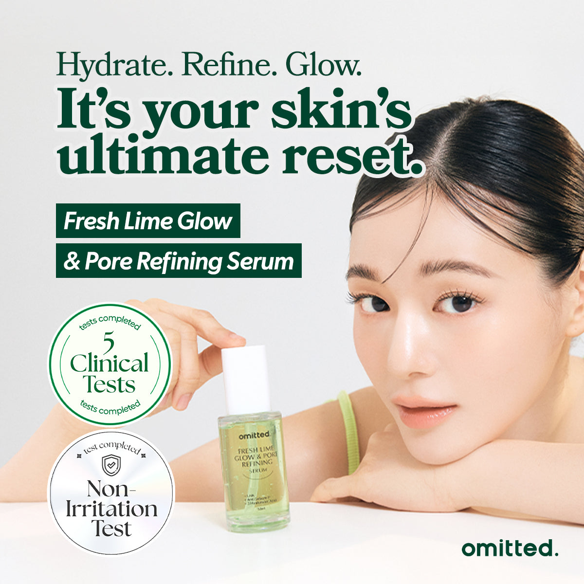 [Omitted] Fresh Lime Glow & Pore Refining Serum 50ml image 6