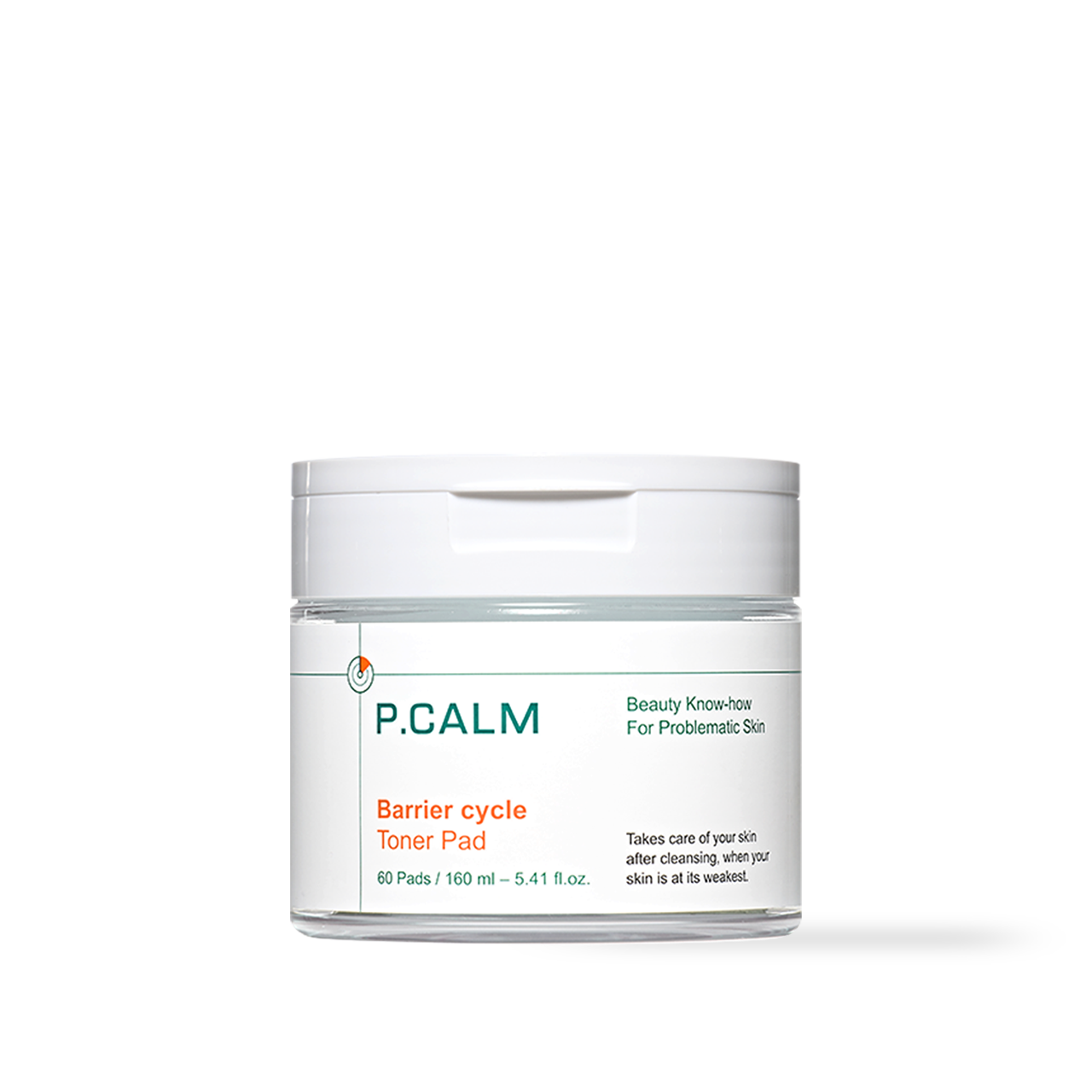 [P.CALM] Barrier Cycle Toner Pad 160ml image 1