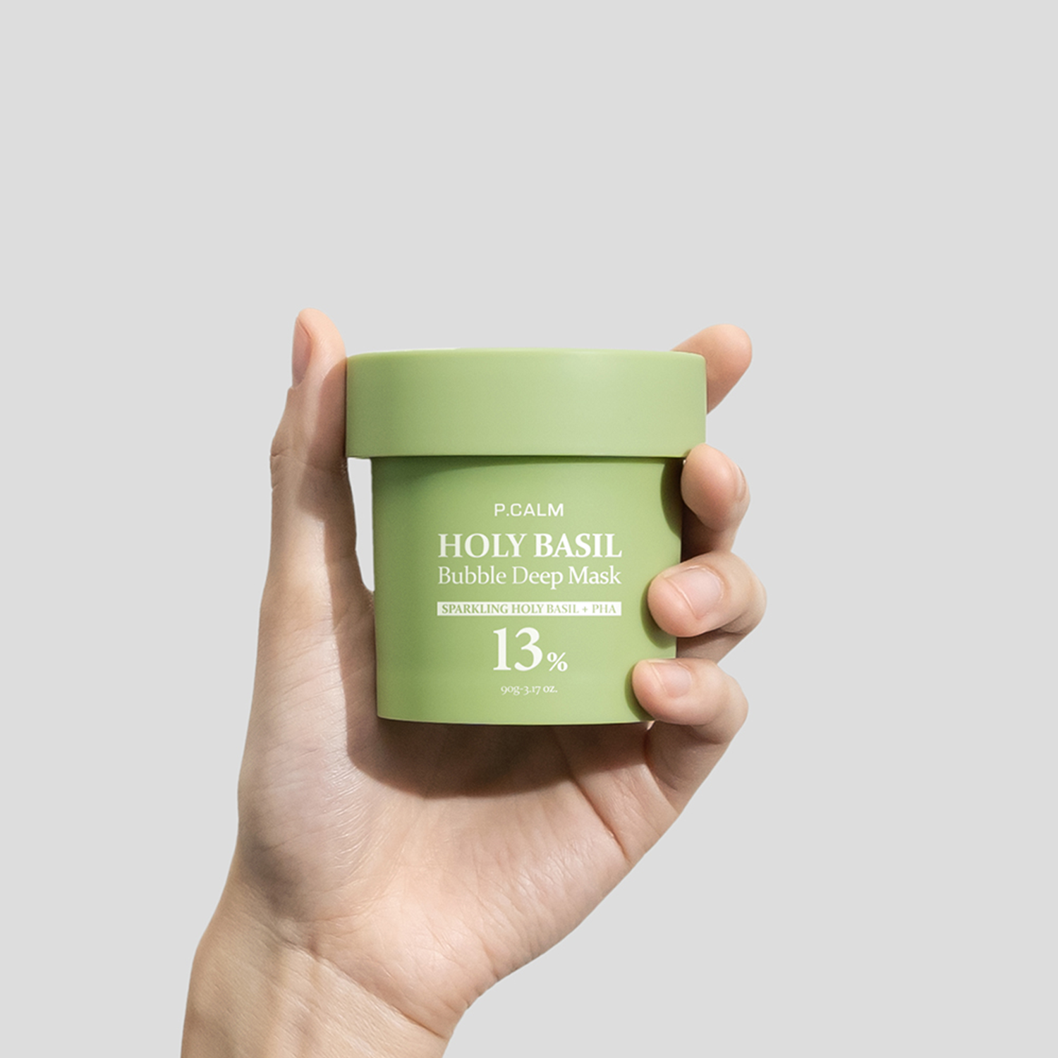 [P.CALM] Holy Basil Bubble Deep Mask 90g image 2