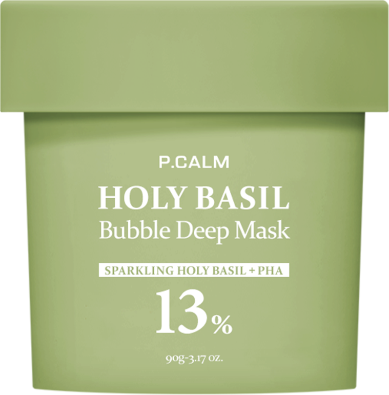 [P.CALM] Holy Basil Bubble Deep Mask 90g image 9